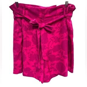 Ann Taylor Factory The Tie Waist High Rise Shorts Size: L